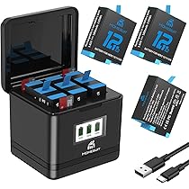 GoPro - GoPro HERO5 本体　充電器　バッテリー　SDカード　セット Amazon | COOLSHOW GoPro HERO 7 6 5 バッテリー ゴープロ 充電